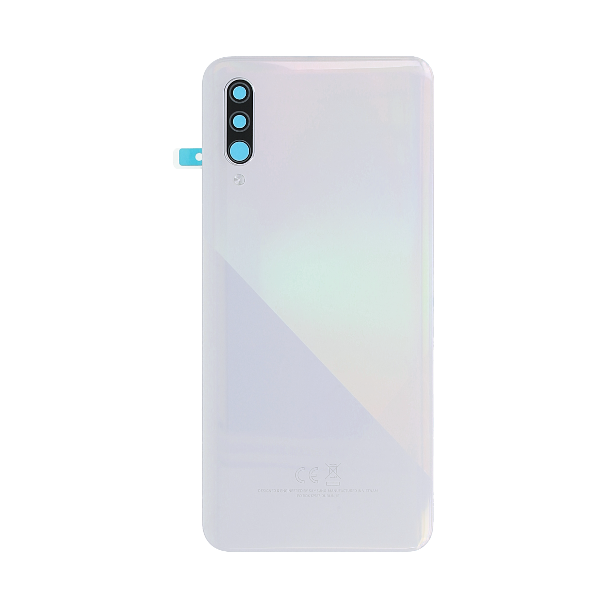 Samsung Galaxy A30s A307F achterkant met lensprisma Crush White OEM
