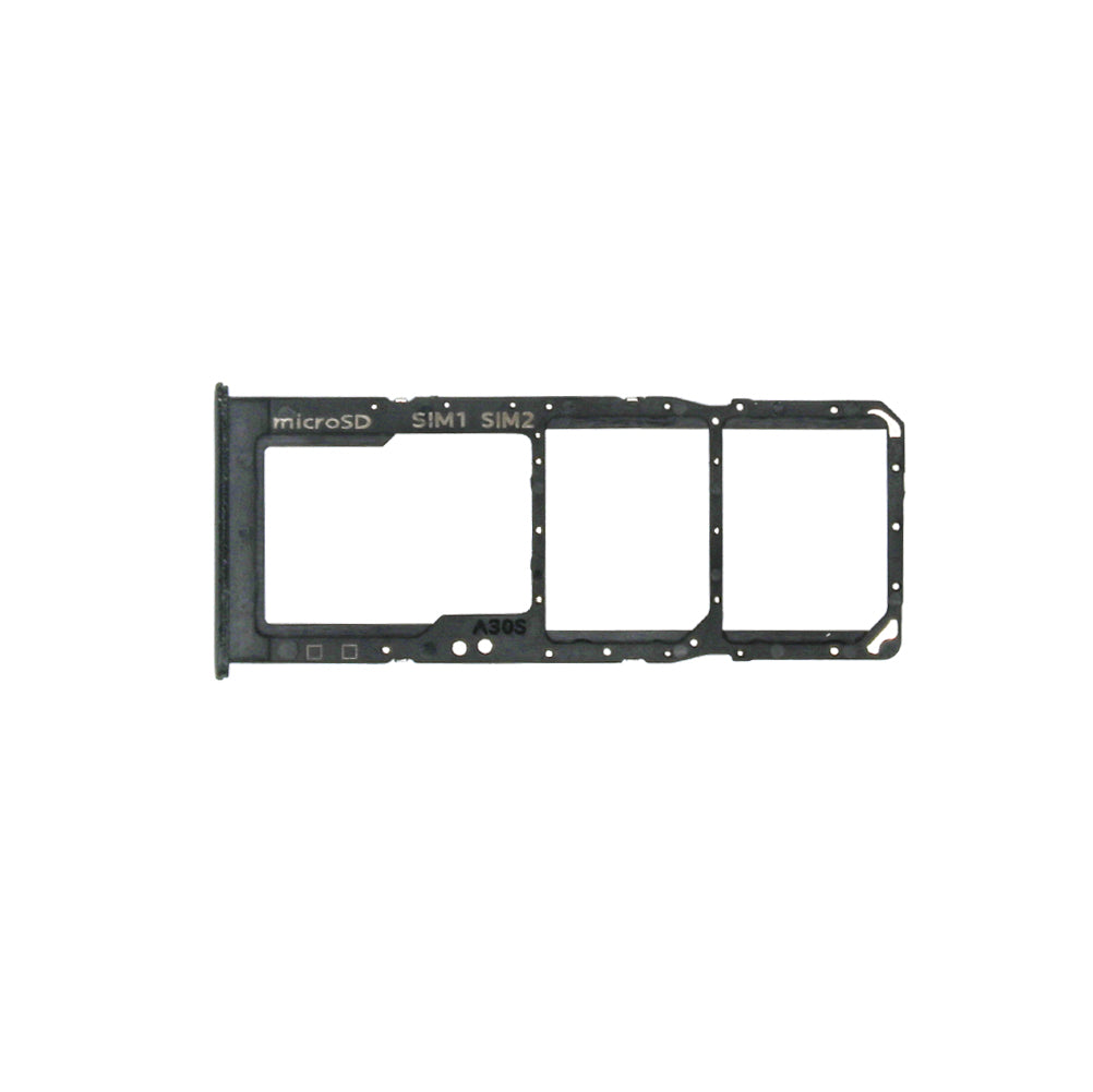 Samsung Galaxy A30s A307F Sim Kaarthouder Prism Crush Zwart Origineel