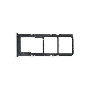 Samsung Galaxy A30s A307F Sim Kaarthouder Prism Crush Zwart Origineel