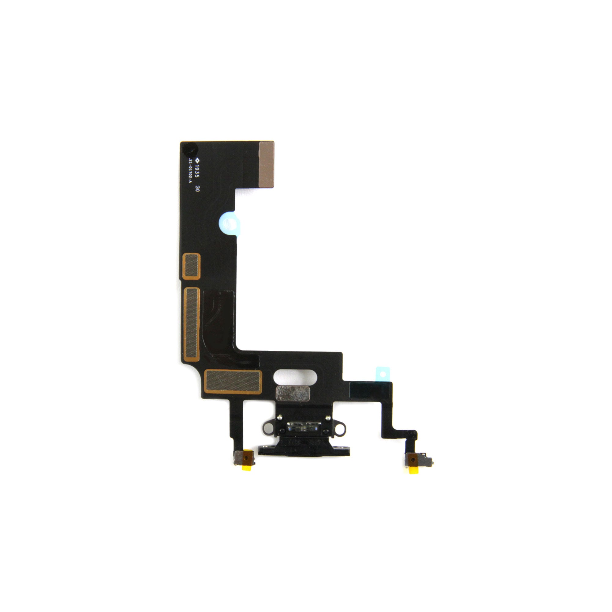 For Apple iPhone XR Systeem Opladen Flex Zwart Getrokken