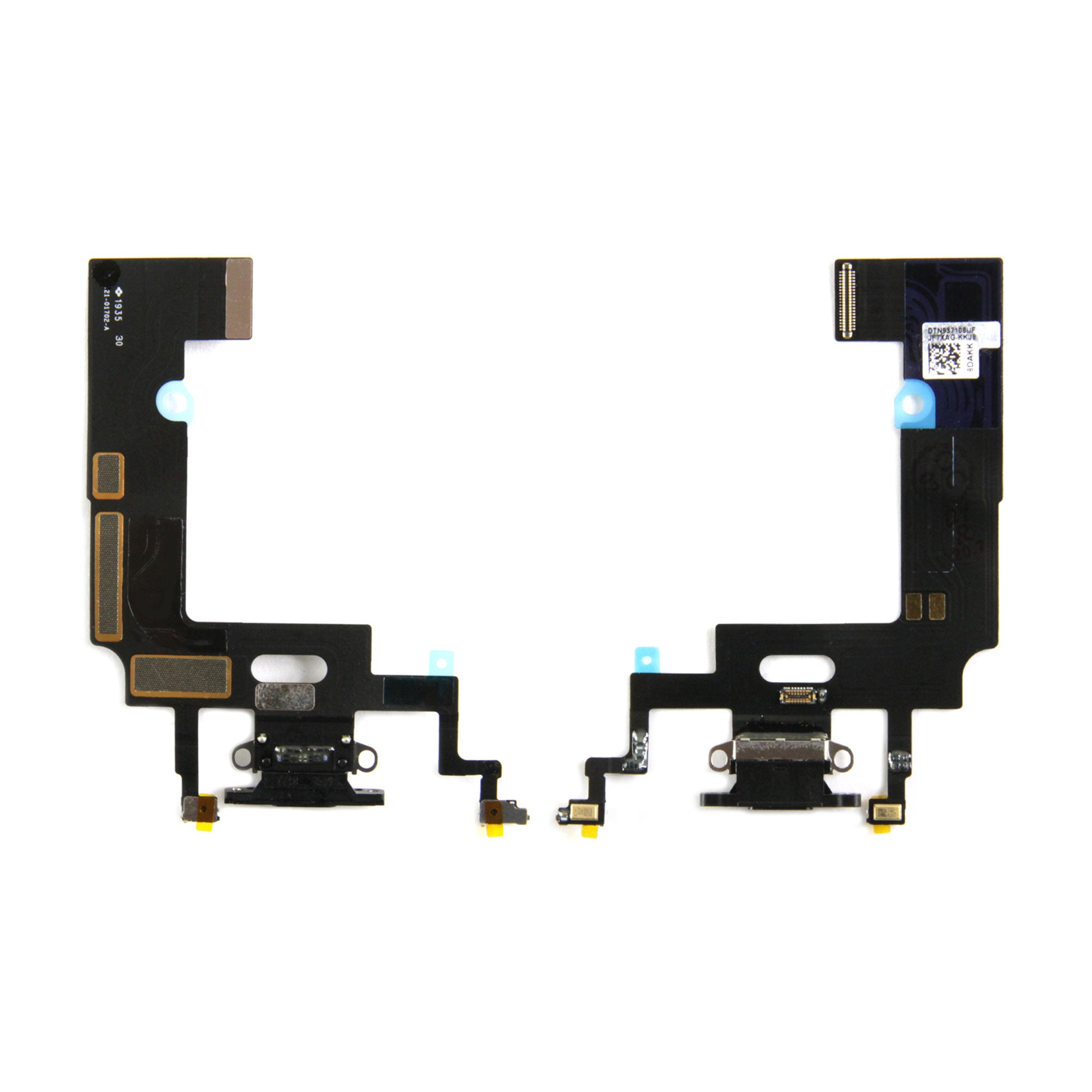 For Apple iPhone XR Systeem Opladen Flex Zwart Getrokken