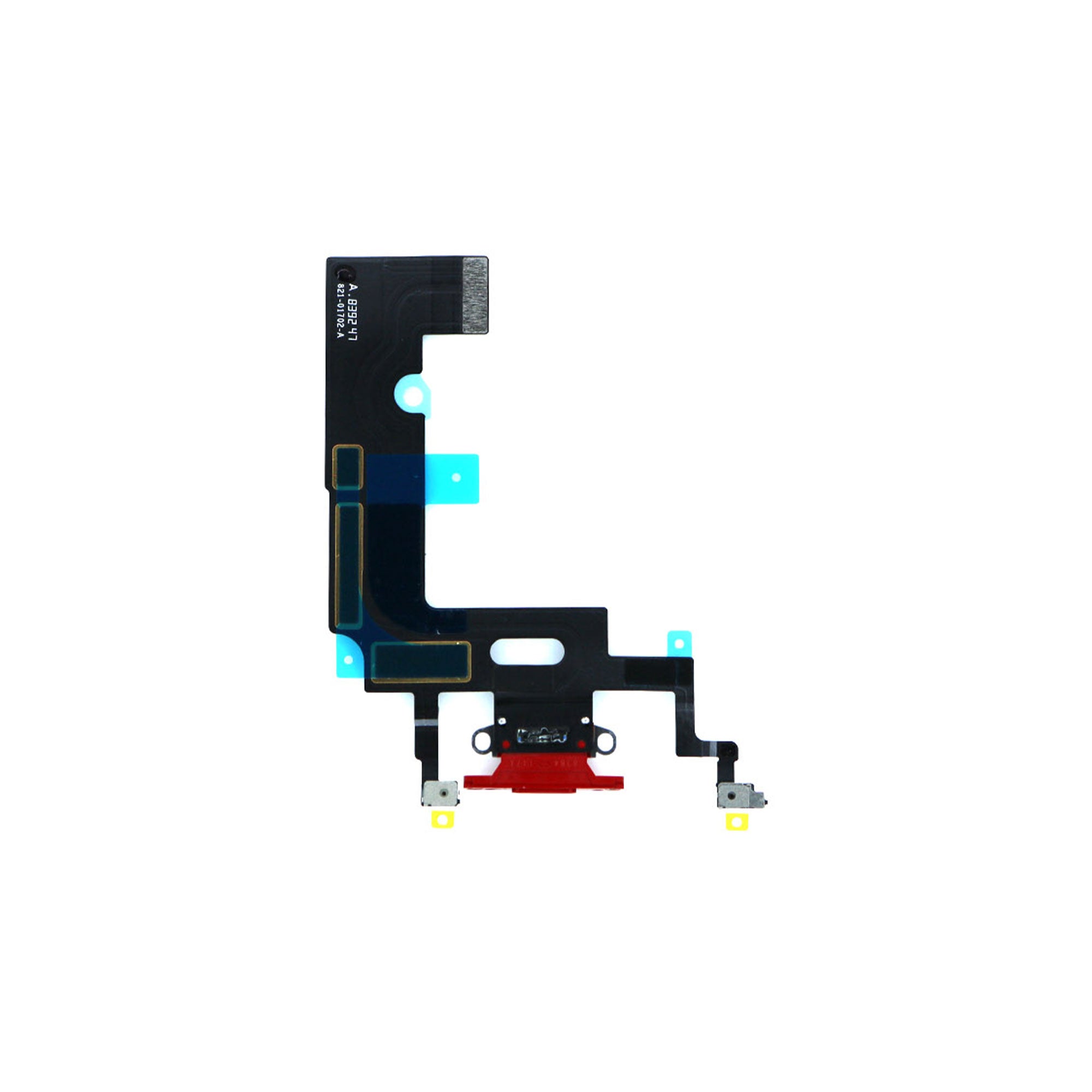 For Apple iPhone XR systeem opladen Flex rood getrokken