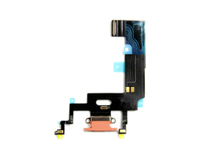For Apple iPhone XR systeem opladen Flex Coral getrokken