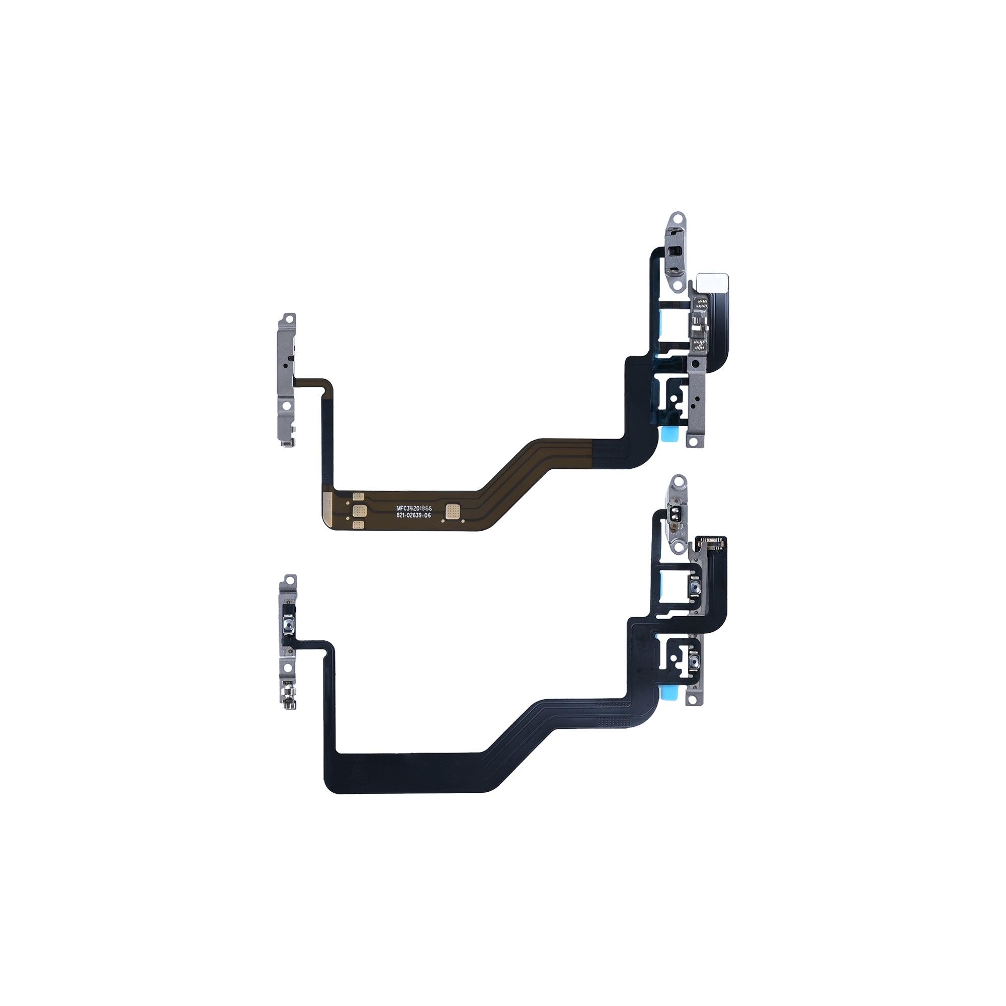 For Apple 12, 12 Pro: flexkabel voor aan/uit-knop en volumeknop verwijderd
