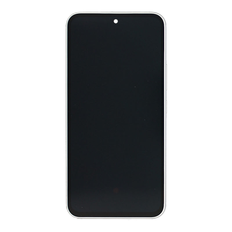 Samsung Galaxy A54 5G A546B Beeldscherm en Digitizer met Frame Wit Service Pack