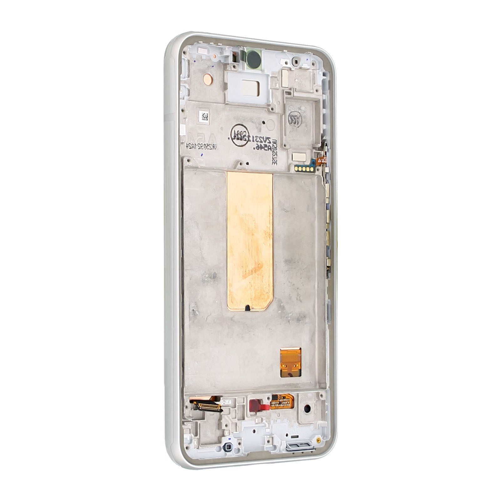 Samsung Galaxy A54 5G A546B Beeldscherm en Digitizer met Frame Wit Service Pack