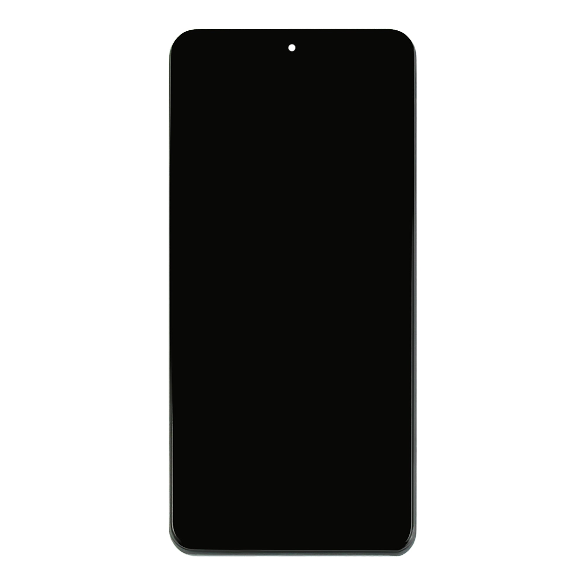 Xiaomi Poco F3-scherm en digitizer met frame, nachtzwart OEM