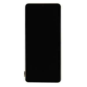 Samsung Galaxy M52 5G M526B Beeldscherm en Digitizer met Frame Zwart Service Pack