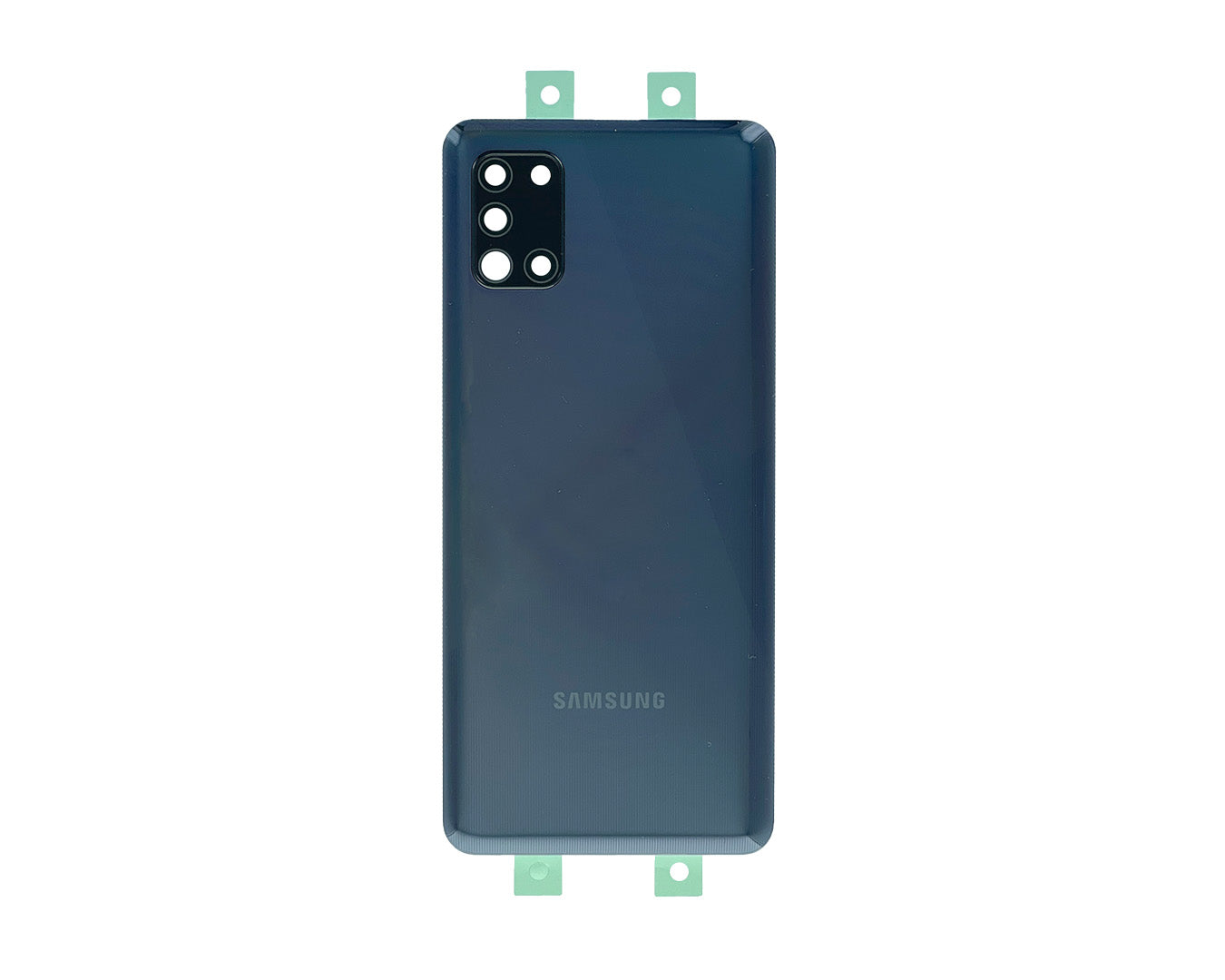 Samsung Galaxy A31 A315F achterkant met lensprisma Crush Black OEM