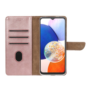 Rixus Boekhoesje Voor Samsung Galaxy A14 5G Roze