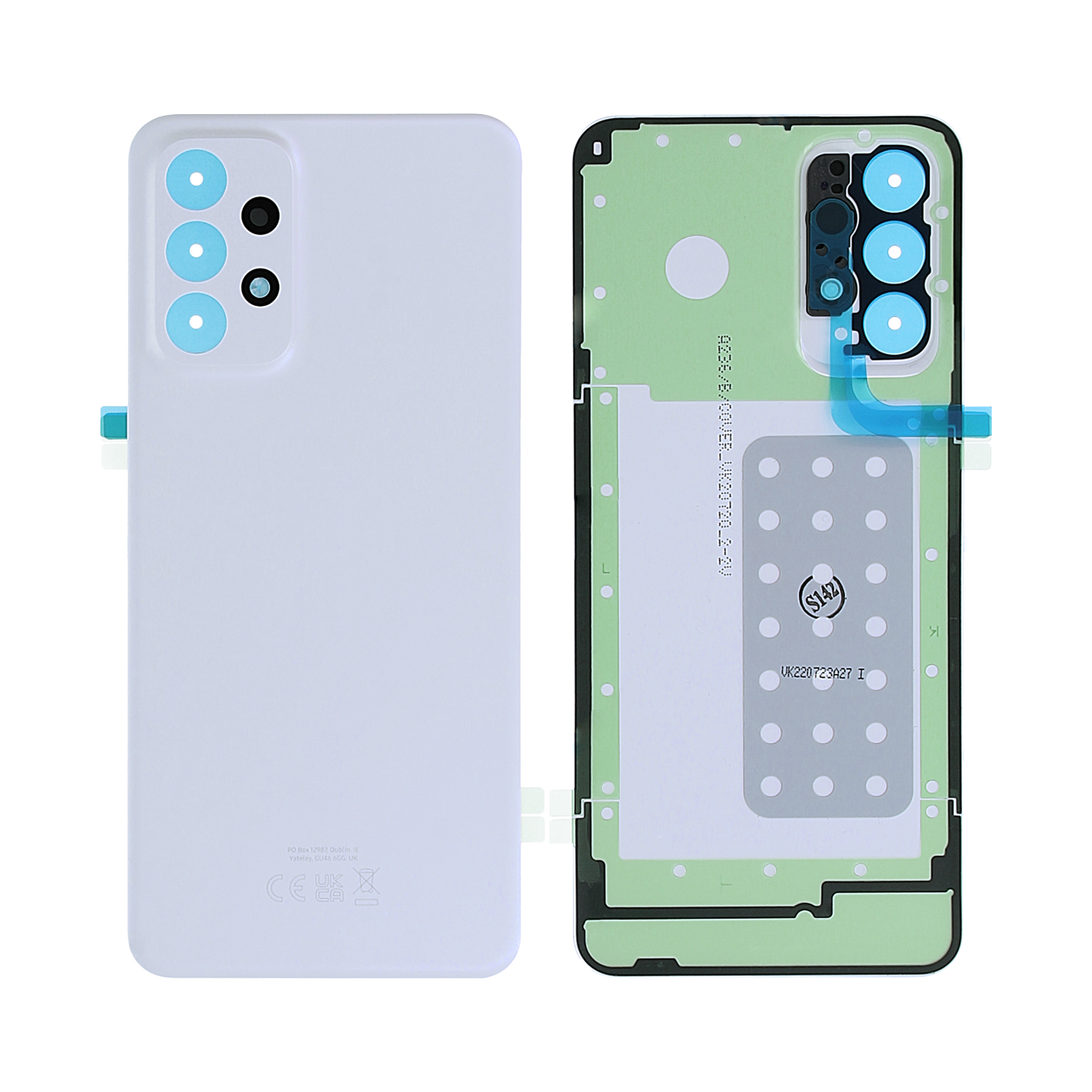 Samsung Galaxy A23 5G A236B achterkant met lens wit OEM