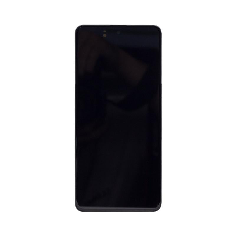 Samsung Galaxy M51 M515F Beeldscherm en Digitizer met Frame Zwart OEM