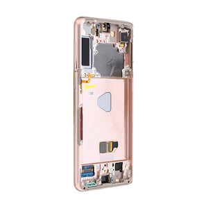 Samsung Galaxy S21 Plus 5G G996B Beeldscherm en Digitizer met Frame Fantoom Violet Service Pack