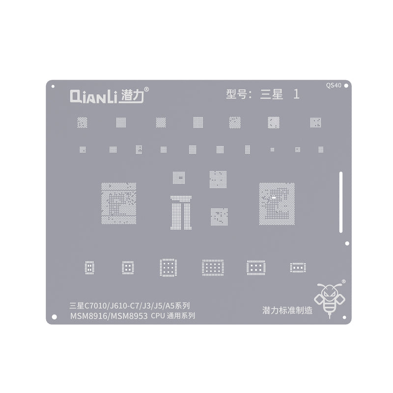 QIANLI Bumblebee Stencil QS40 For Samsung C7010, J610