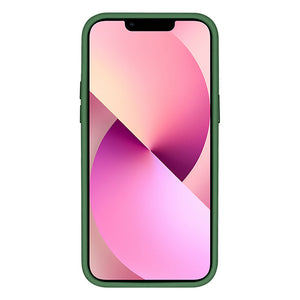 Rixus Classic 03 Case With MagSafe Compatible For Apple iPhone 13 Dark Green