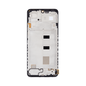 Xiaomi Redmi Note 12 4G-scherm en digitizer met frame, zwart, OEM