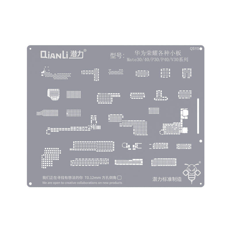 QIANLI Bumblebee Stencil QS115 For Huawei And Honor Mate