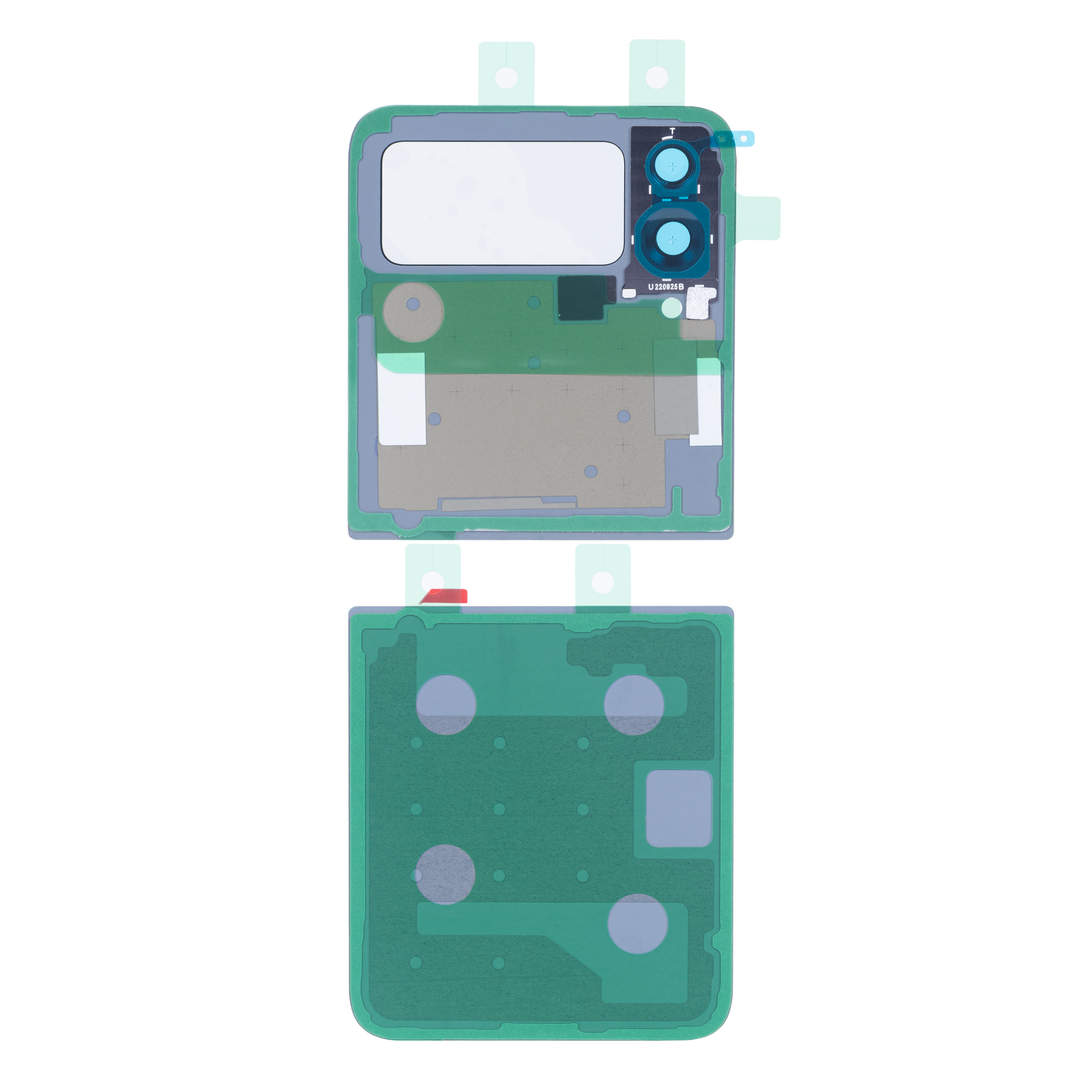 Samsung Galaxy Z Flip4 5G F721B achterkant met lens wit OEM