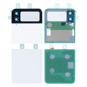Samsung Galaxy Z Flip4 5G F721B achterkant met lens wit OEM