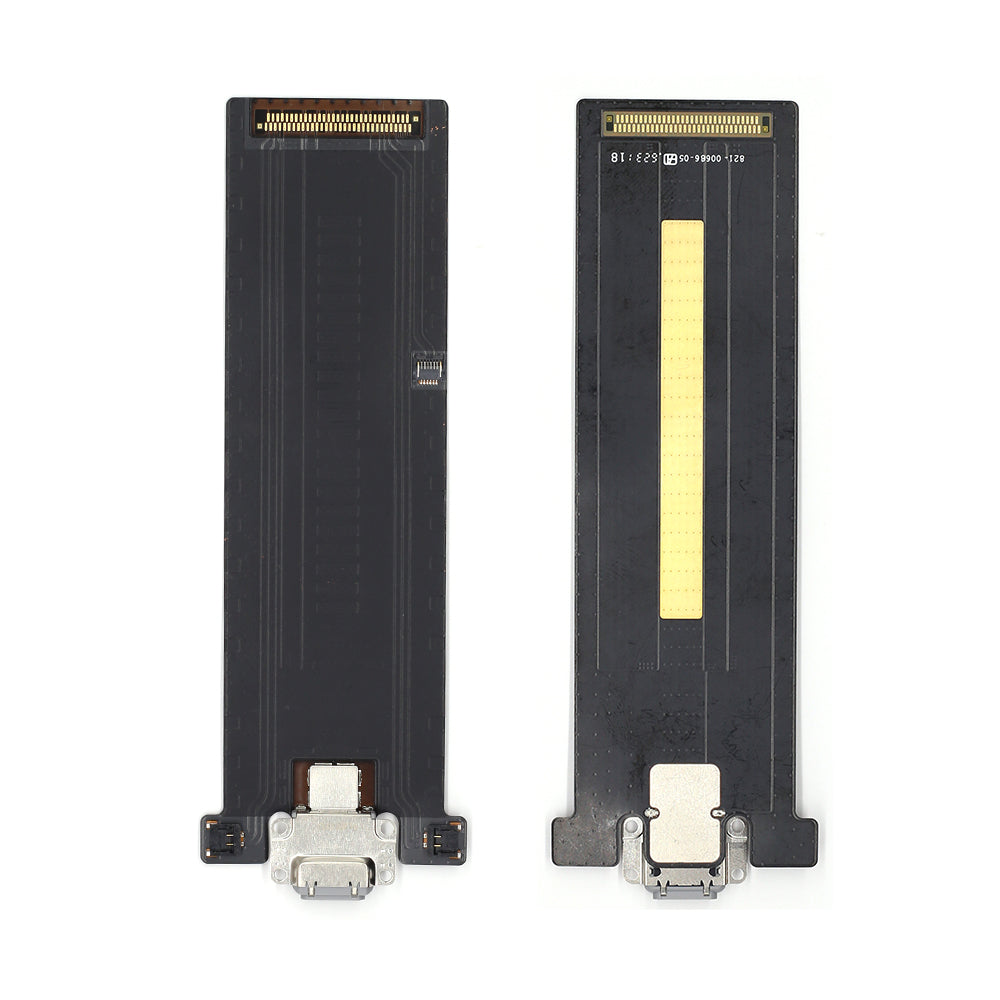 For Apple iPad Pro 12,9 inch (2017) LTE Systeem Opladen Flex Zwart Getrokken