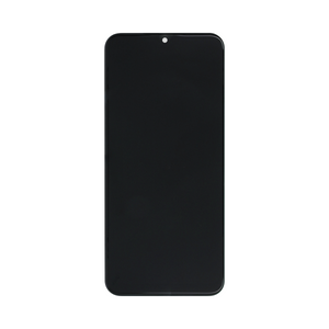 Samsung Galaxy A03 Core A032F Beeldscherm en Digitizer met Frame Zwart Service Pack