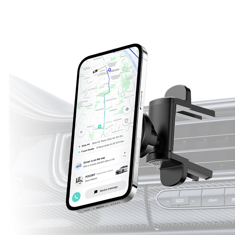 Rixus RXHM30 Universele Magnetische Houder voor Autoventilator Zwart