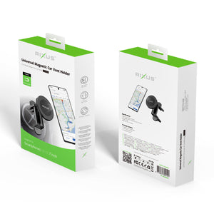 Rixus RXHM33 Universele Magnetische Houder voor Autoventilator Zwart