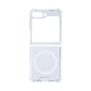 Rixus Clear Case With MagSafe Compatible For Samsung Galaxy Z Flip5