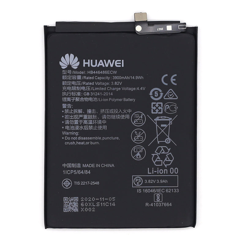 Huawei P Smart Z, P Smart Pro, Honor 9X, P20 Lite (2019) Batterij HB446486ECW OEM