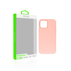 Rixus Zacht TPU Telefoonhoesje For Apple iPhone 15 Roze