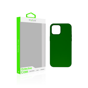 Rixus Zacht TPU Telefoonhoesje For Apple iPhone 15 Pro Donkergroen