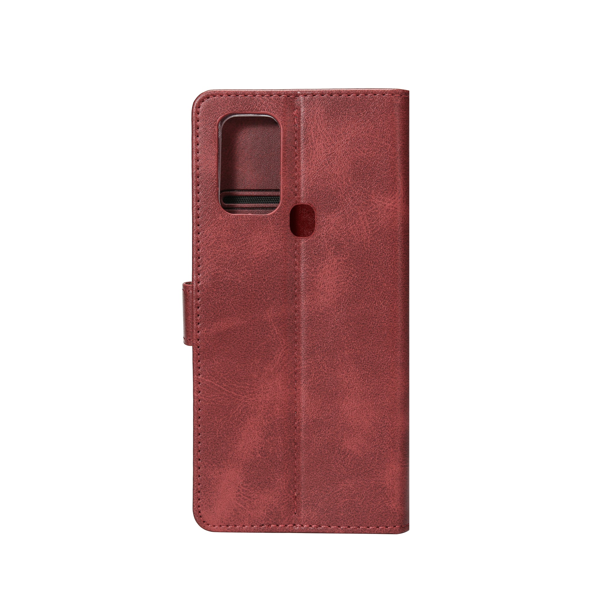 Rixus Boekhoesje Voor Samsung Galaxy A21s Donkerrood