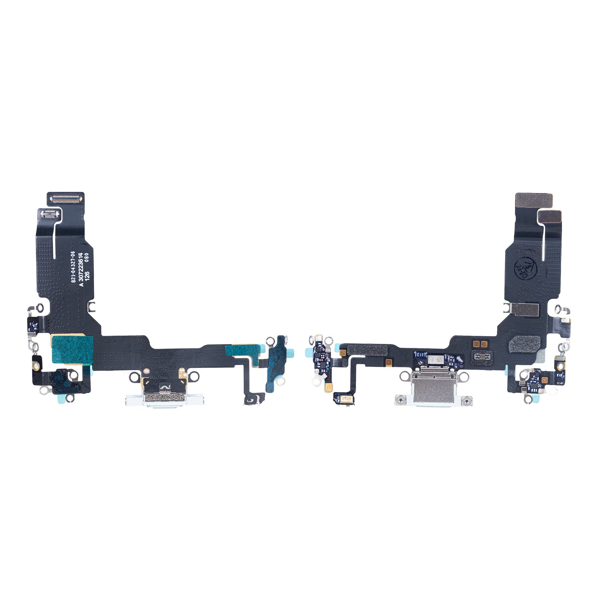 For Apple iPhone 15 Systeem Opladen Flex Blauw Getrokken