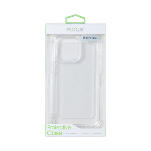 Rixus Anti-Barst Hoesje For Apple iPhone 15 Pro Max Transparant