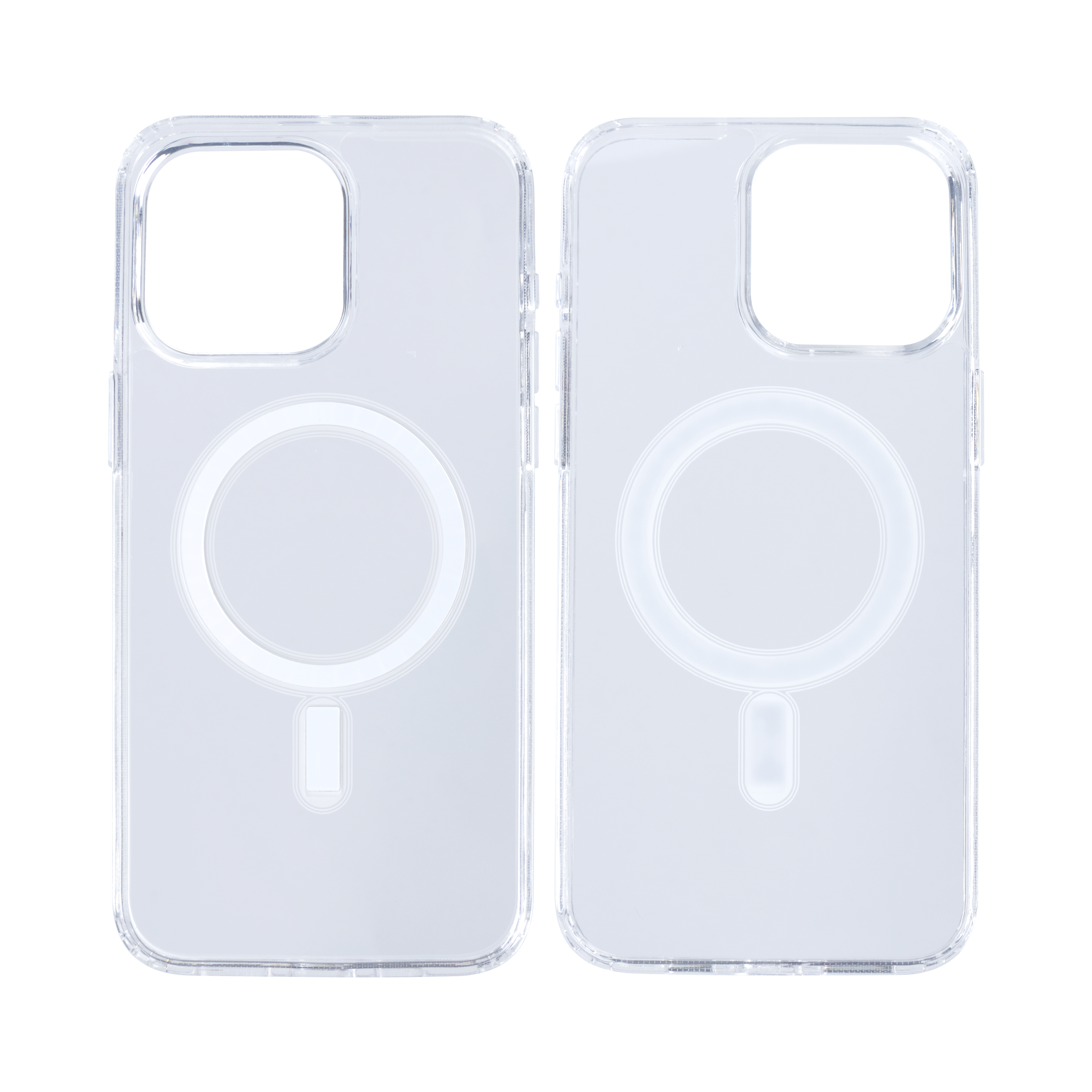 Rixus Magnetisch Transparant Hoesje For Apple iPhone 15 Pro Max