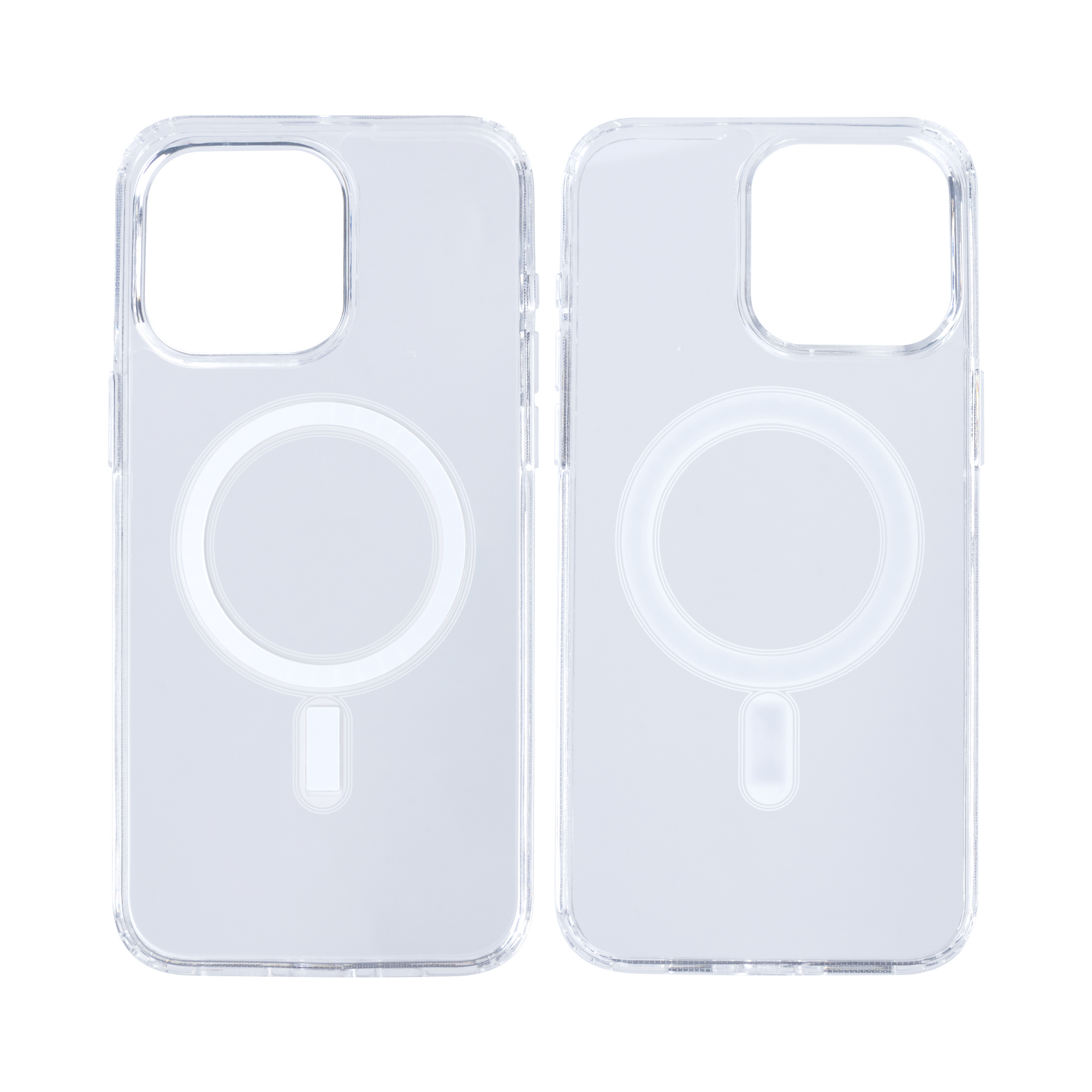 Rixus Magnetisch Transparant Hoesje For Apple iPhone 15 Pro Max