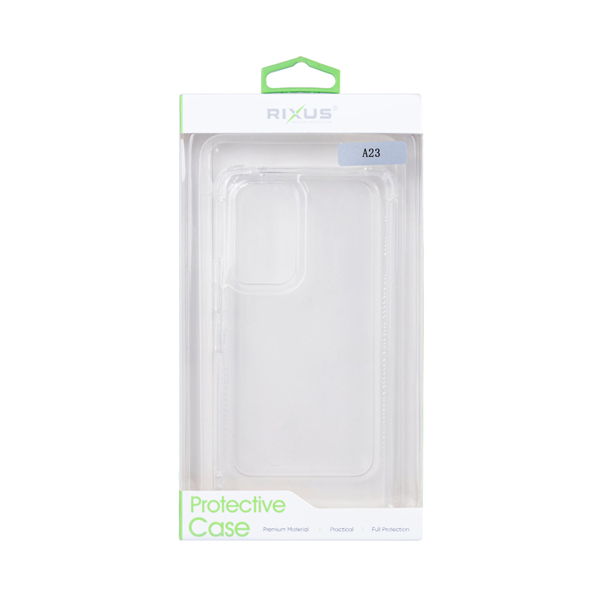 Rixus Anti-Barst Hoesje Voor Samsung Galaxy A23 Transparant