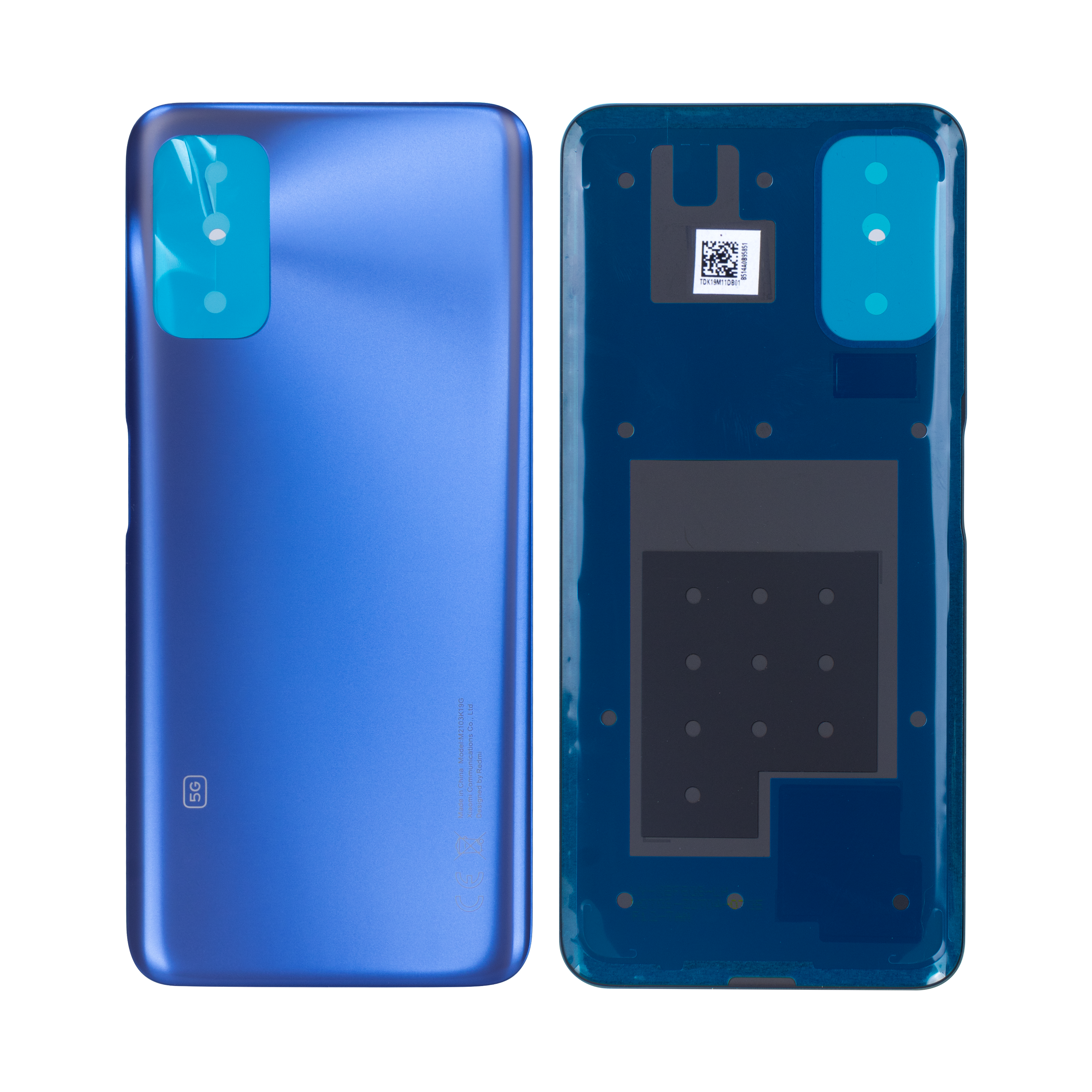 Xiaomi Redmi Note 10 5G achterkant zonder lens nachtblauw OEM