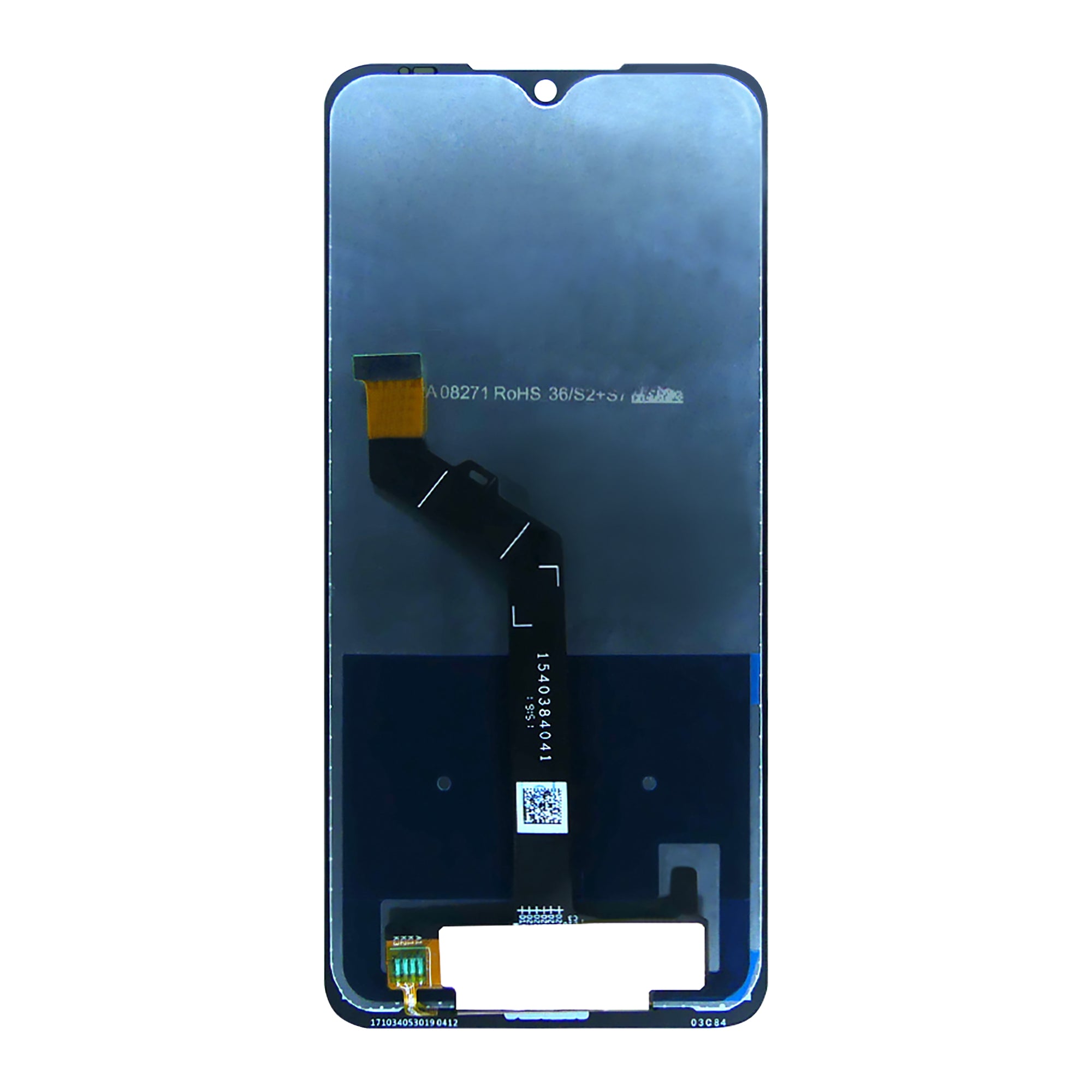 Nokia 6.2, 7.2 Display en digitizer zonder frame, zwart, OEM