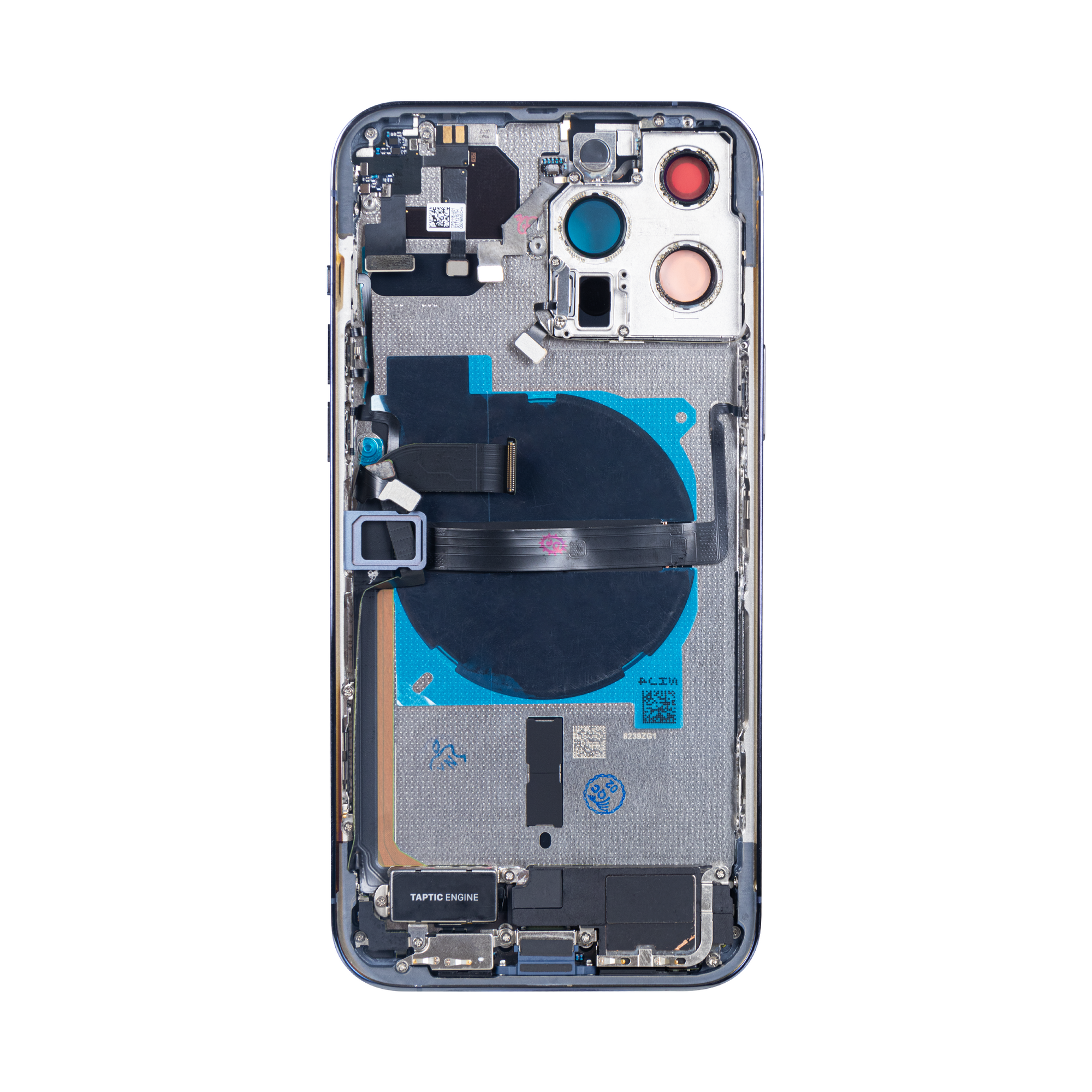 For Apple 13 Pro Max behuizing met kleine onderdelen Sierra Blue OEM