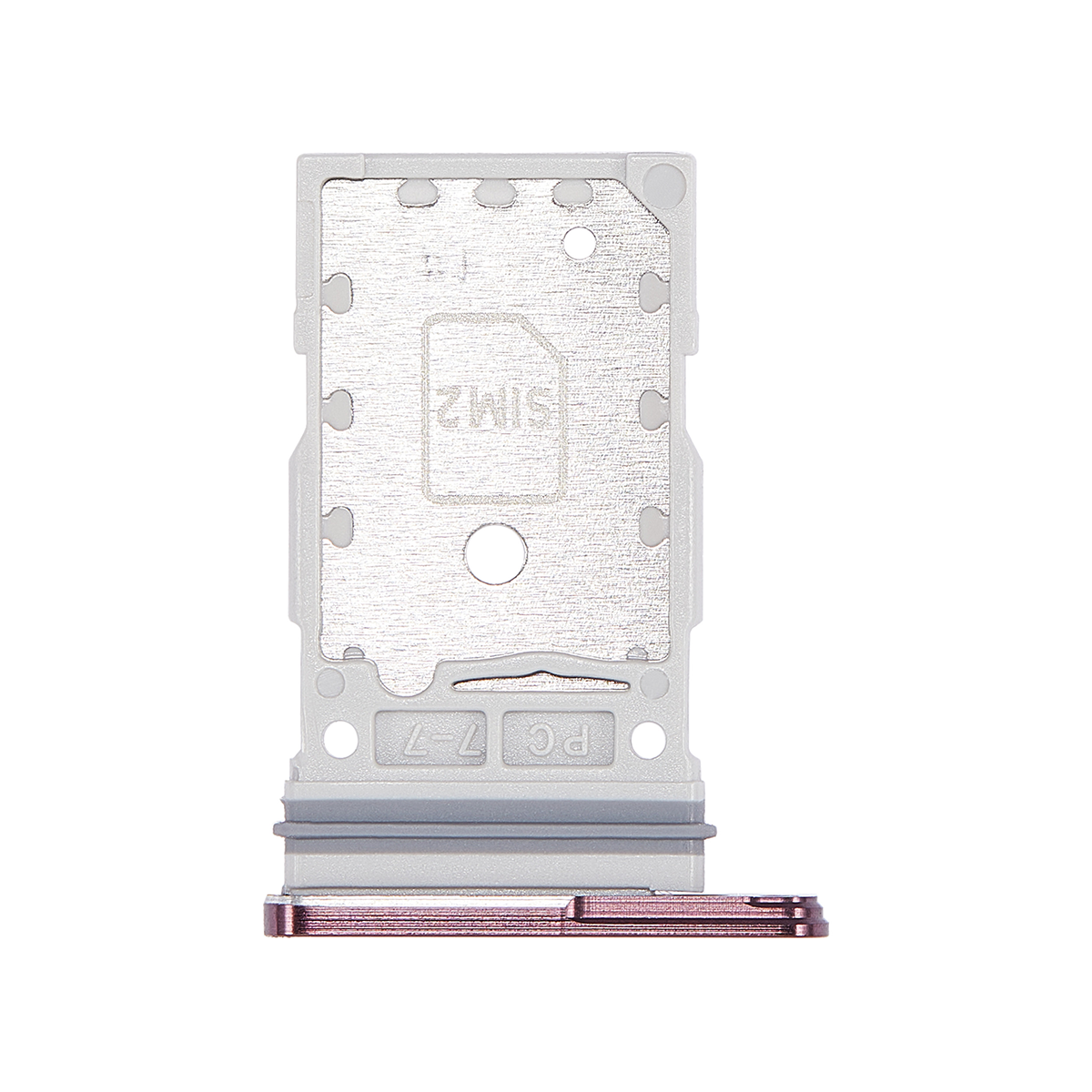 Samsung Galaxy S22 Ultra S908B Sim kaarthouder bordeaux OEM