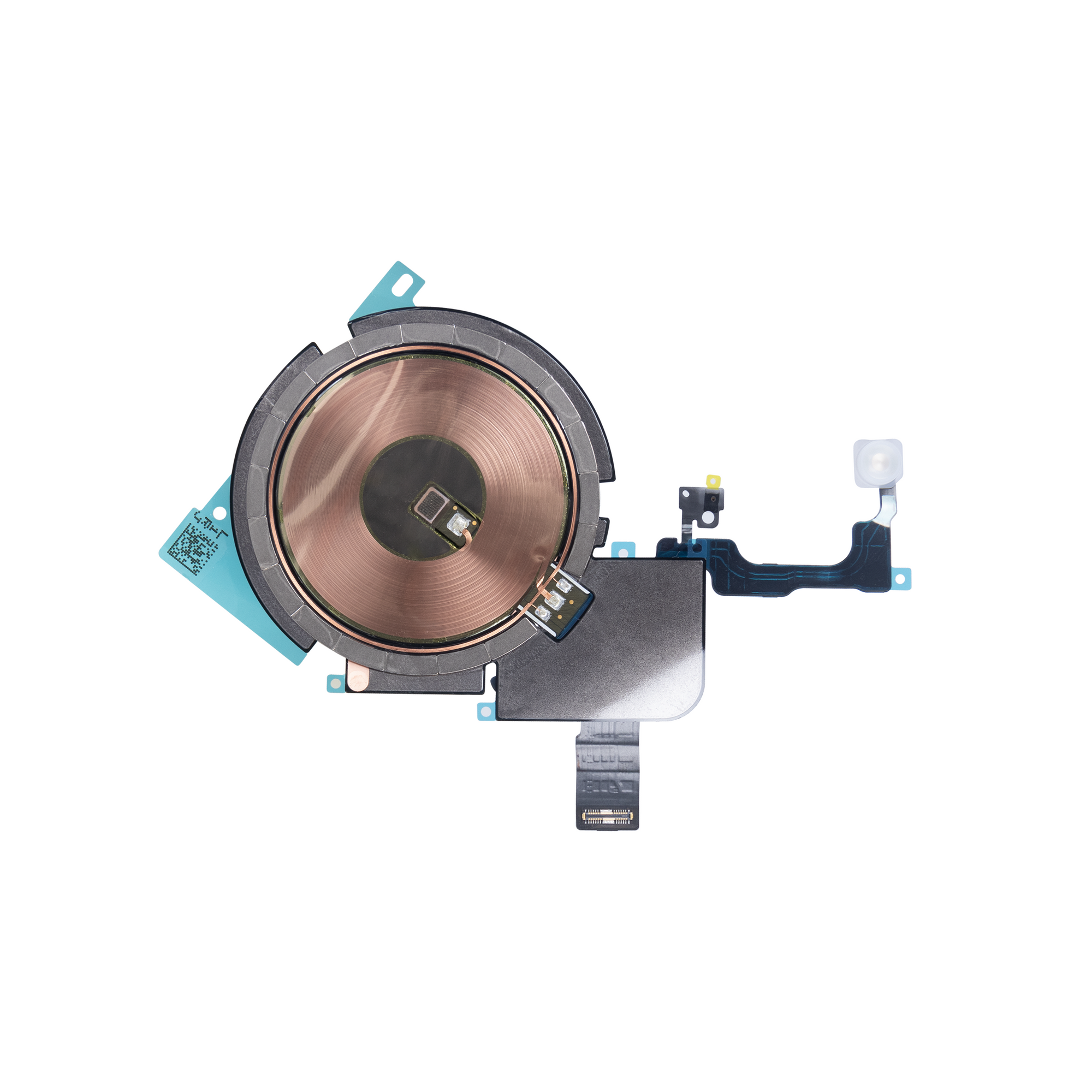 For Apple 15 Pro Max NFC draadloos opladen en zaklamp Flex getrokken