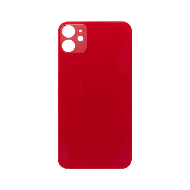 For Apple 11 achterglas, vergroot cameraframe rood compatibel