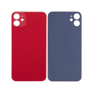 For Apple 11 achterglas, vergroot cameraframe rood compatibel