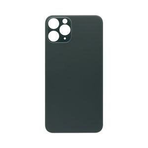 For Apple 11 Pro achterglas, vergroot cameraframe groen compatibel