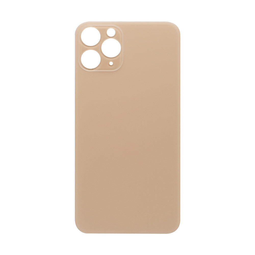 For Apple 11 Pro achterglas, vergroot cameraframe goud compatibel