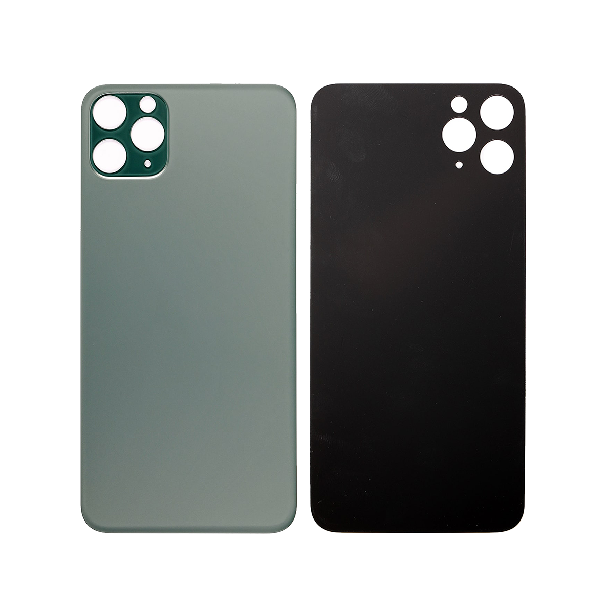 For Apple 11 Pro Max achterglas, vergroot cameraframe groen compatibel