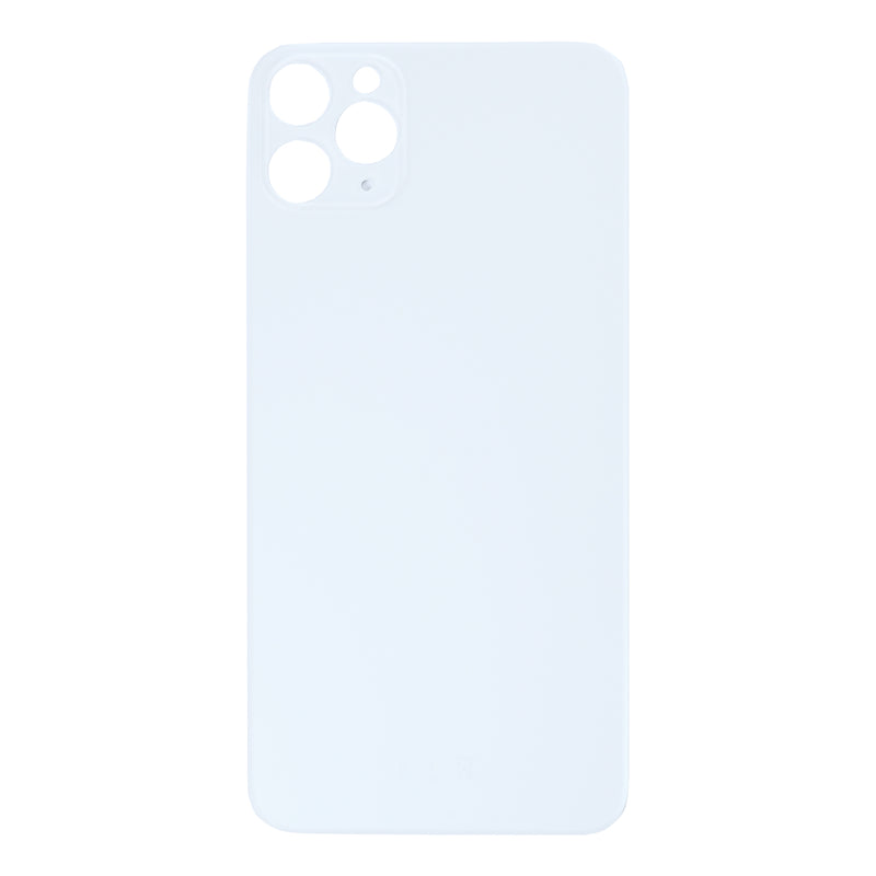 For Apple 11 Pro Max achterglas, vergroot cameraframe zilver compatibel