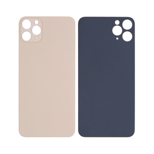 For Apple 11 Pro Max achterglas, vergroot cameraframe goud compatibel