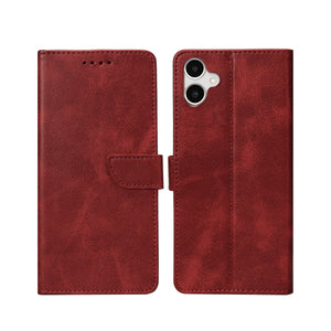 Rixus Boekhoesje Voor Samsung Galaxy A05 Donkerrood